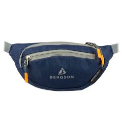 Saszetka- nerka unisex BERGSON BETA. Niebieskie nerki i saszetki damskie Bergson, bez wzorów. Za 119.99 zł.