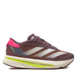 Buty do biegania adidas. Fioletowe obuwie sportowe damskie Adidas, bez zapięcia, do biegania. Za 439.99 zł.