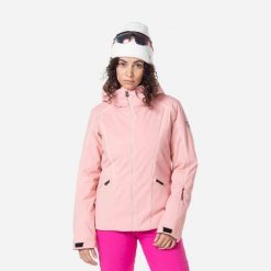 Kurtka narciarska damska Rossignol W Flat. Czerwone kurtki sportowe damskie Rossignol, na zimę, xs, bez wzorów, bez kaptura. W wyprzedaży za 1,409.00 zł.