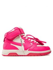 Off-White Sneakersy OWIA275S23LEA0013201 Różowy. Czerwone obuwie sportowe damskie OFF-WHITE, ze skóry, bez zapięcia. Za 1,779.00 zł.
