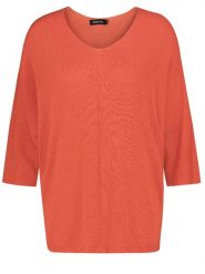 Sublevel Sweter w kolorze pomarańczowym rozmiar: M/L. Pomarańczowe swetry klasyczne damskie Sublevel, l, bez kołnierzyka. Za 105.38 zł.