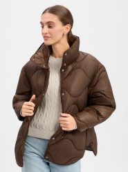 JJXX Kurtka pikowana Kobiety brązowy, L. Brązowe kurtki damskie JJXX, l, bez wzorów, bez kaptura. Za 349.95 zł.