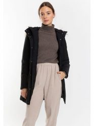 Northwood Parka "Arina" w kolorze czarnym rozmiar: XL. Czarne parki damskie Northwood, xl, bez kaptura. Za 255.34 zł.