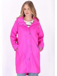 Schmuddelwedda Płaszcz przeciwdeszczowy w kolorze różowym rozmiar: XL. Różowe płaszcze damskie Schmuddelwedda, xl, bez wzorów, bez kaptura. Za 217.99 zł.
