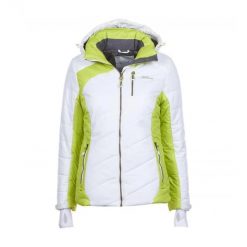 Damska kurtka narciarska Peak Mountain Acilorg. Białe kurtki damskie Peak Mountain, l, bez wzorów, z materiału, bez kaptura. Za 385.00 zł.