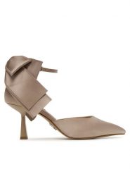 Steve Madden Szpilki Fiorela 11005137 Beżowy. Brązowe szpilki damskie Steve Madden, bez wzorów, z materiału, bez obcasa, na szpilce, bez zapięcia. Za 559.99 zł.