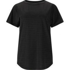 Damska koszulka w paski Whistler Skylon. Czarne bluzki damskie WHISTLER, bez wzorów, sportowe, bez kołnierzyka, bez ramiączek. Za 165.50 zł.