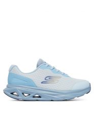 Skechers Sneakersy Glide Step Vortex 129826/LTBL Niebieski. Niebieskie obuwie sportowe damskie Skechers, z materiału, bez zapięcia. Za 319.99 zł.