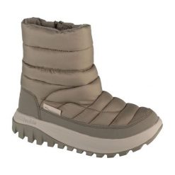 Buty śniegowce Columbia Snowtrot Mid 2075111395 szare zielone. Zielone śniegowce damskie z gumy. Za 553.20 zł.