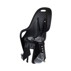 Fotelik Rowerowy Na Tylną Bagażnik Koari XR. Czarne foteliki rowerowe POLISPORT. Za 279.99 zł.