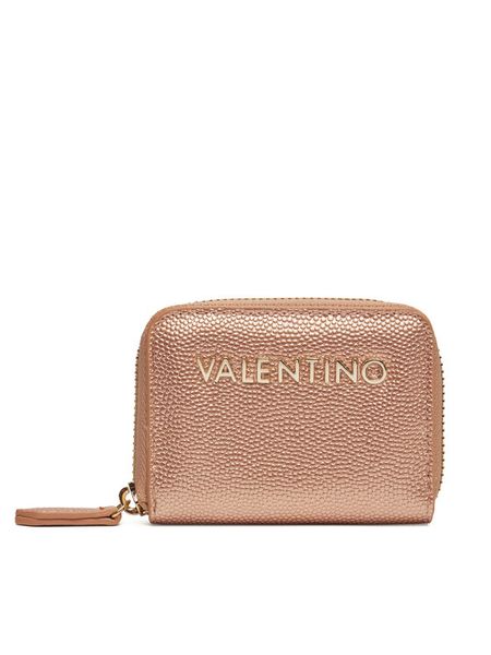 Valentino Portfel VPS1R4139G Czerwony. Czerwone portfele damskie Valentino, bez wzorów, ze skóry. Za 109.99 zł.