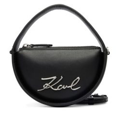 Torebka KARL LAGERFELD. Czarne torebki klasyczne damskie KARL LAGERFELD, bez dodatków. Za 849.99 zł.