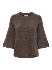 JDY Sweter w kolorze brązowym rozmiar: S. Brązowe swetry klasyczne damskie JDY, s, bez kołnierzyka. Za 109.95 zł.