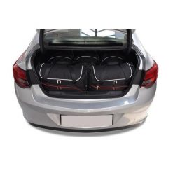 Torby Do Bagażnika Opel Astra Limousine 2012-2019 5Szt Kjust. Czarne torby podróżne KJUST, bez wzorów. Za 1,586.00 zł.