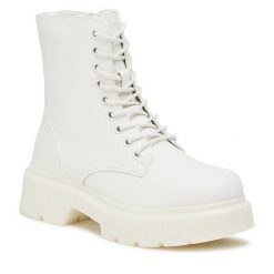 Trapery Jenny Fairy. Białe trapery damskie Jenny Fairy, bez zapięcia. Za 199.99 zł.