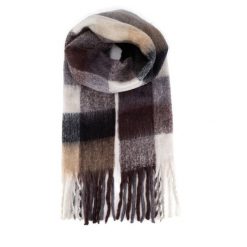 Szal Jenny Fairy. Brązowe szaliki damskie Jenny Fairy, bez wzorów. Za 59.99 zł.