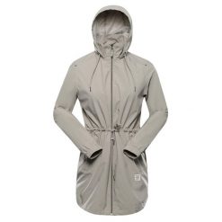 Kurtka damska miejska przeciwdeszczowa Alpine Pro Omona. Zielone kurtki damskie Alpine Pro, bez wzorów, bez kaptura. Za 549.00 zł.