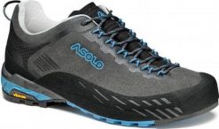 Buty trekkingowe Asolo Eldo Lth Szare Niebieskie Damskie. Niebieskie obuwie trekkingowe damskie Asolo, z gumy, bez zapięcia. Za 775.85 zł.
