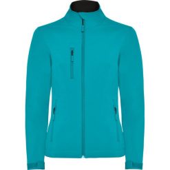 Damska Kurtka Soft Shell Nebraska. Niebieskie kurtki damskie ROLY, s, bez wzorów, bez kaptura. Za 138.99 zł.