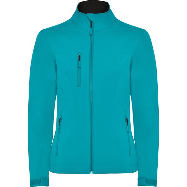 Damska Kurtka Soft Shell Nebraska. Niebieskie kurtki damskie ROLY, xl, bez wzorów, bez kaptura. Za 146.99 zł.