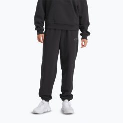 Spodnie treningowe damskie Reebok Ide Brand Proud. Czarne spodnie dresowe damskie REEBOK FITNESS, bez wzorów. Za 159.99 zł.