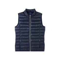 Kamizelka damska TBS Naelisan. Niebieskie kamizelki damskie TBS, na zimę, xl, bez wzorów, bez kaptura. W wyprzedaży za 308.75 zł.