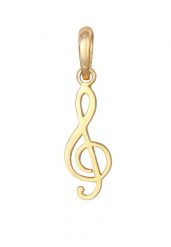Elli Damski wisiorek klucz wiolinowy Music Classic ze srebra próby 925 Sterling Silver Naszyjniki 1 ct. Szare naszyjniki damskie Elli, srebrne. Za 221.39 zł.