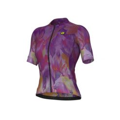 Koszulka rowerowa damska Alé Cycling PR-E Jardin. Fioletowe koszulki damskie ALÉ CYCLING, l, bez wzorów, bez kołnierzyka, bez ramiączek. Za 539.99 zł.