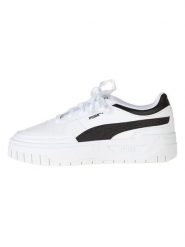 Puma Skórzane sneakersy "Cali Dream V2" w kolorze biało-czarnym rozmiar: 36. Białe obuwie sportowe damskie Puma, z materiału, bez zapięcia. Za 180.06 zł.