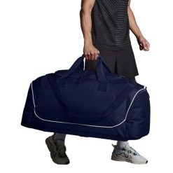 Torba Sportowa Jumbo Kit Team Team 110 Litrów Jeden Rozmiar. Czarne torby sportowe QUADRA, bez wzorów, z materiału, duże. Za 166.99 zł.