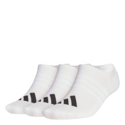 STOPKI PERFORMANCE, 3 PARY. Białe skarpetki damskie Adidas, bez wzorów, z bawełny. Za 64.95 zł.