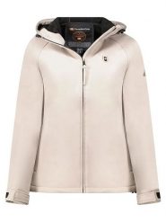Canadian Peak Kurtka softshellowa "Tamilataleak" w kolorze beżowym rozmiar: XXL. Brązowe kurtki sportowe damskie Canadian Peak, xxl, bez wzorów, bez kaptura. Za 193.24 zł.