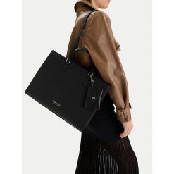 Torebka Nine West. Czarne torebki klasyczne damskie Nine West, bez dodatków. Za 199.99 zł.