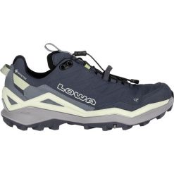 Półbuty LOWA MADDOX PRO GTX LO SL Ws. Niebieskie obuwie trekkingowe damskie Lowa, z gore-texu, bez zapięcia. Za 877.15 zł.