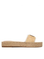 LAUREN RALPH LAUREN Espadryle 802P06398004 Beżowy. Brązowe espadryle damskie Lauren Ralph Lauren, bez wzorów, z syntetyku, bez obcasa. Za 639.99 zł.