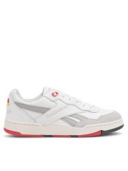 Reebok Sneakersy BB 4000 II HQ3582-W Biały. Białe obuwie sportowe damskie Reebok, z materiału, bez zapięcia. Za 239.99 zł.