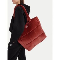 Torebka Reebok. Brązowe shopper bag Reebok, bez wzorów, bez dodatków. Za 149.99 zł.