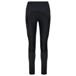 Damskie legginsy do narciarstwa biegowego Kilpi KARANG-W. Czarne legginsy damskie Kilpi, s, bez wzorów, z materiału. Za 215.49 zł.