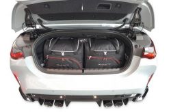 Torby Do Bagażnika Bmw 4 Cabrio 2020+ 4Szt Kjust. Czarne torby podróżne KJUST, bez wzorów, z kauczuku. Za 977.00 zł.
