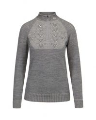 Bluza damska X-Bionic Apani 4.0 Transmission Layer Merino Grey. Szare bluzy damskie X BIONIC, na zimę, l, bez wzorów, z materiału, bez kaptura. Za 900.00 zł.