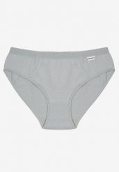 Jasnoniebieskie Bawełniane Majtki Typu Figi Lanadwen. Niebieskie figi Renee, bez wzorów, z bawełny. Za 4.99 zł.