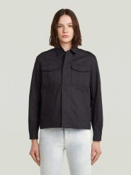 G-Star Kurtka koszulowa w kolorze czarnym rozmiar: S. Czarne kurtki damskie G-Star, s, bez wzorów, z wiskozy, bez kaptura. Za 332.24 zł.