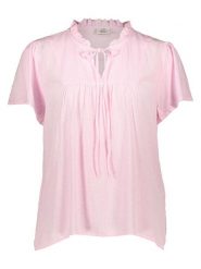 JDY Bluzka "Lima" w kolorze jasnoróżowym rozmiar: 34. Różowe bluzki damskie JDY, bez wzorów, z wiskozy, bez kołnierzyka, bez ramiączek. Za 57.33 zł.