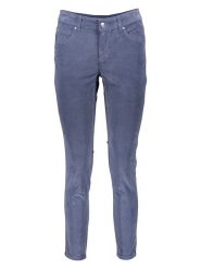 Oui Jegginsy w kolorze granatowym rozmiar: 34. Niebieskie jeansy damskie Oui, bez wzorów, z materiału. Za 230.95 zł.