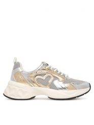 LOVE MOSCHINO Sneakersy JA15456G0OIQC90A Biały. Białe obuwie sportowe damskie Love Moschino, ze skóry, bez zapięcia. Za 1,029.00 zł.