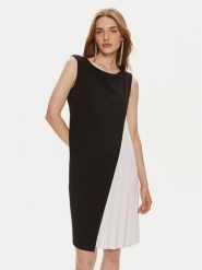 Joseph Ribkoff Sukienka koktajlowa 241160 Czarny Loose Fit. Czarne sukienki damskie Joseph Ribkoff, bez wzorów, z syntetyku, wizytowe, bez ramiączek. Za 419.99 zł.