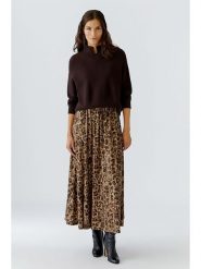 Oui Golf w kolorze brązowym rozmiar: 38. Brązowe golfy damskie Oui, bez wzorów, bez ramiączek. Za 284.15 zł.