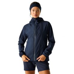 Damska Kurtka Wodoodporna Breathe Easy. Niebieskie kurtki damskie Dare 2b, m, bez wzorów, z materiału, z kapturem. Za 453.99 zł.