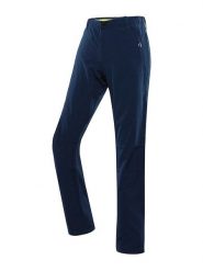 Alpine Pro Spodnie softshellowe "Hurfa" w kolorze granatowym rozmiar: 44. Niebieskie spodnie dresowe damskie Alpine Pro, m, bez wzorów, z materiału. Za 239.86 zł.