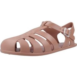 Sandały IGOR URA Rose. Czerwone sandały damskie IGOR, bez wzorów, z syntetyku, bez obcasa, bez zapięcia. Za 168.99 zł.